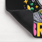 Sein Mardi Gras Bruh Gans New Orleans Karneval Mousepad (Ecke)