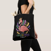 Sein Mardi Gras Y'all Flamingo Costume Tasche (Von Nahem)