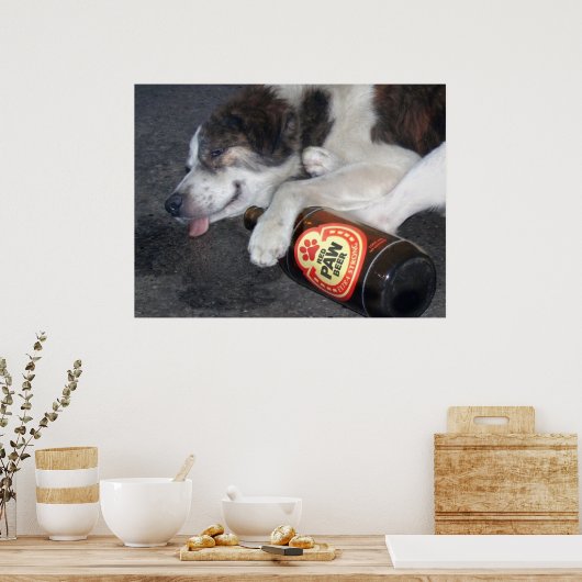 Sein Master-Vizepräsident Poster (Küche)