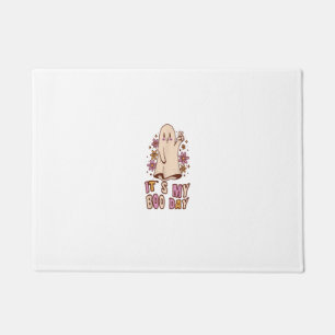 Sein mein Bootstag Niedlich Ghost Halloween Geburt Fußmatte