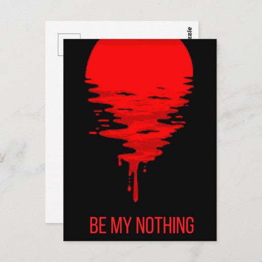 sein, mein nichts außer alles, was tapestere Acryl Postkarte (Vorne/Hinten)