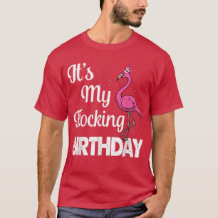 Sein meine faszinierende Geburtstag Funny Pink Fla T-Shirt