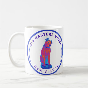 Sein Meister spricht Retro Kaffeetasse
