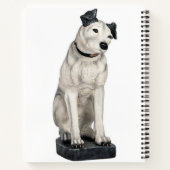 Sein Meister spricht rot und Vintag Notizblock (Rückseite)