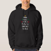 Sein mit mir verbunden ist nur dieses Weihnachten  Hoodie (Vorderseite)