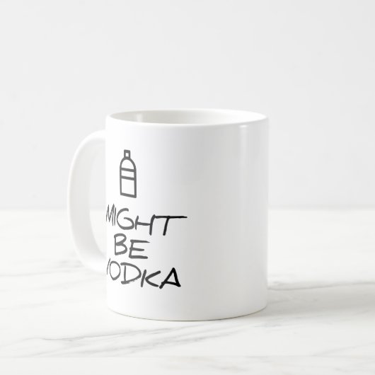 Sein möchte Wodka Kaffeetasse (Vorderseite Links)