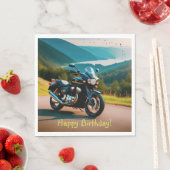 Sein Motorrad Serviette (Beispiel)