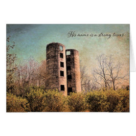 Sein Name ist ein starker Turm Parakaleo-Notenkart