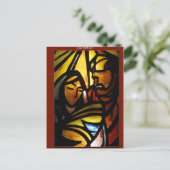 sein Name ist handhandbuch Postkarte (Stehend Vorderseite)