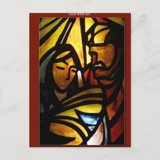 sein Name ist handhandbuch Postkarte