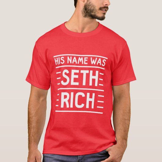 Sein Name war Seth Reiche T-Shirt (Vorderseite)