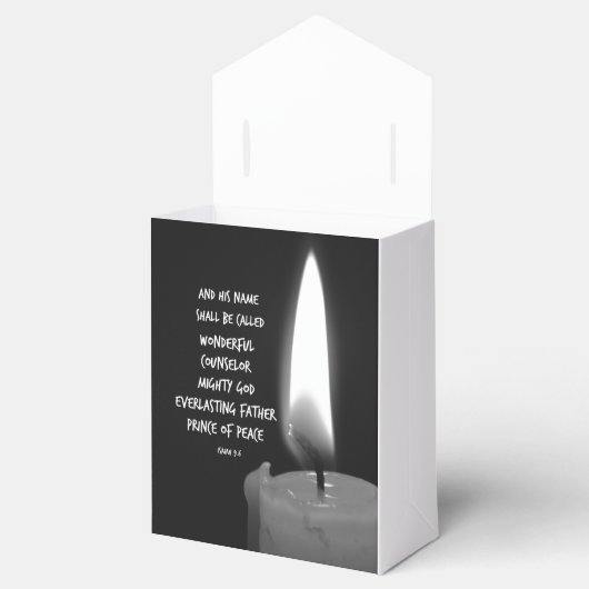 Sein Name wird als wunderbare Bibelverse bezeichne Geschenkschachtel (Geöffnet)