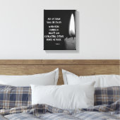 Sein Name wird als wunderbare Bibelverse bezeichne Leinwanddruck (Insitu (Schlafzimmer))