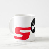 Sein nicht ausgeprägtes Es-RAM Kaffeetasse (Vorderseite Links)