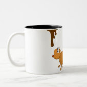 Sein nicht eine Wanze, seine eine Eigenschaft Zweifarbige Tasse (Links)