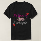 Sein nie ein Mannequin Funny Florist T-Shirt (Design vorne)