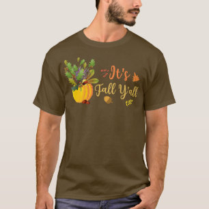 Sein Niedlicher Kürbis im Herbst Verlasse Herbstsa T-Shirt