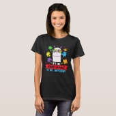 Sein No Prob Llama ist ein anderes Autismus-Bewuss T-Shirt (Vorne ganz)