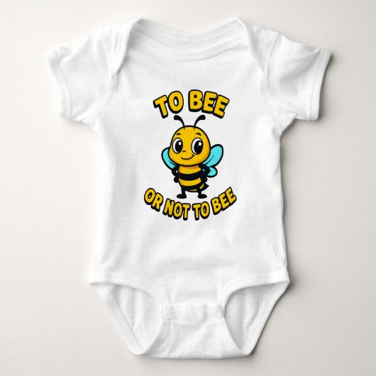Sein oder nicht sein baby strampler (Vorderseite)