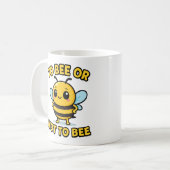 Sein oder nicht sein kaffeetasse (Vorderseite Links)