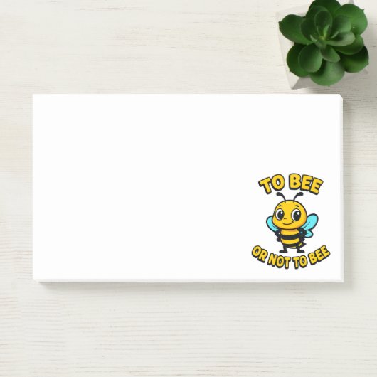 Sein oder nicht sein post-it klebezettel (Büro)