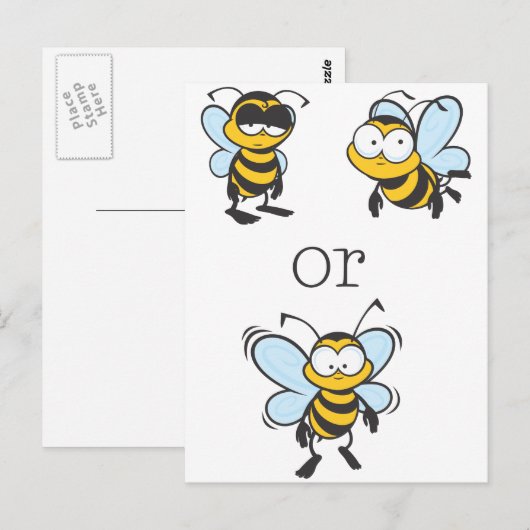 sein oder nicht sein postkarte (Vorne/Hinten)