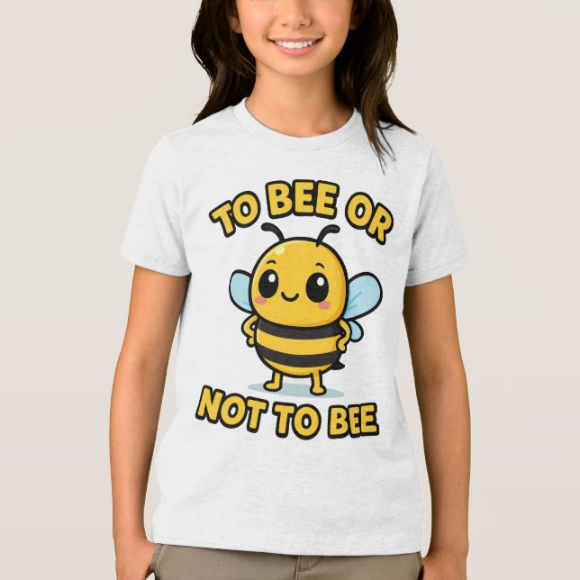 Sein oder nicht sein Tri-Blend shirt (Vorderseite)