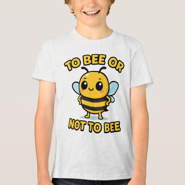 Sein oder nicht sein Tri-Blend shirt (Vorderseite)