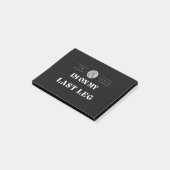 Sein Offizielles Ich auf meinem letzten Leng Amput Post-it Klebezettel (angewinkelt)