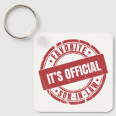 Sein Offizielles Leben im Lieblingssöhne des Recht Schlüsselanhänger (Vorderseite)