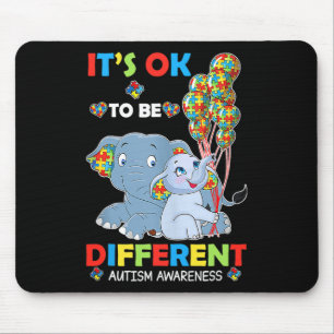 Sein Ok, eine andere Akzeptanz des Autismus zu sei Mousepad