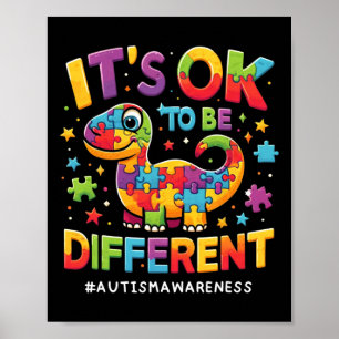 Sein Ok zu sein, andere Autismus Bewusstsein Niedl Poster