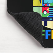 Sein Ok zu sein, andere Autismus Bewusstsein Schul Mousepad (Ecke)