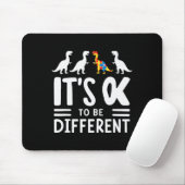 Sein Ok zu sein, verschiedene Dinosaurier Autismus Mousepad (Mit Mouse)