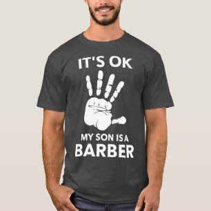 SEIN OOK MEIN SON IST EIN BARBER T-Shirt