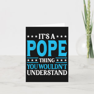 Sein Papst Nachname Funny Familienname Po Karte