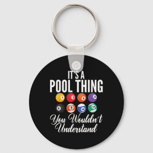 Sein Pool ist ein wahres Vergnügen Schlüsselanhänger