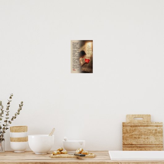 Sein Poster (Küche)