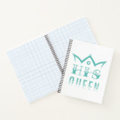 Sein Queen Spiral Notebook Notizblock (Innenseite)