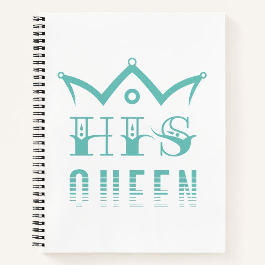 Sein Queen Spiral Notebook Notizblock (Vorderseite)