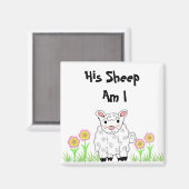 Sein Schaf bin ich Magnet (Vorderseite/Rückseite)