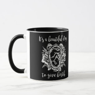 Sein schöner Tag gibt der Geburt Doula Midfrau Geb Tasse
