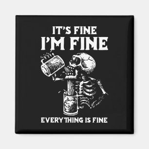 Sein schönes Ich in Fine Everything schönes Hallow Magnet