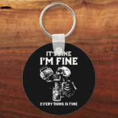 Sein schönes Ich in Fine Everything schönes Hallow Schlüsselanhänger (Vorderseite)