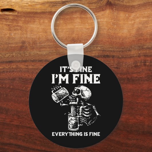 Sein schönes Ich in Fine Everything schönes Hallow Schlüsselanhänger (Vorderseite)