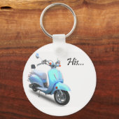 Sein Scooter Schlüsselanhänger (Vorderseite)