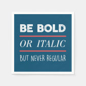 sein serviette (Vorderseite)