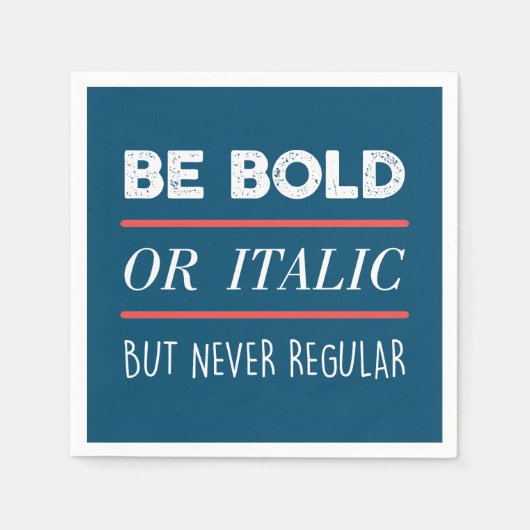 sein serviette (Vorderseite)