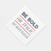 sein serviette (Ecke)