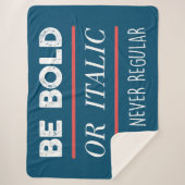 sein sherpadecke (Vorderseite)